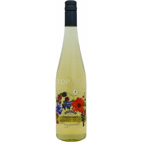 Šimák Zámok Pezinok Frizzante 2021, sýtené perlivé víno, suché, 0,75 l.jpg