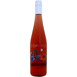 Šimák Zámok Pezinok Frizzante rosé 2021, sýtené perlivé víno, polosuché, 0,75 l.jpg