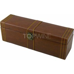 Darčekové balenie vína - darčekový box na1 víno umelá koža - hnedá (2).jpg