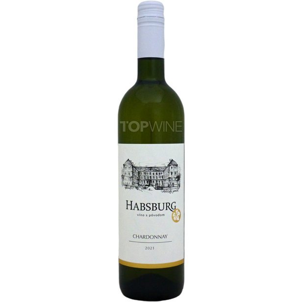 Habsburg - Chardonnay 2021, akostné víno, suché, 0,75 l.jpg