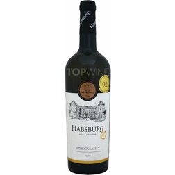 Habsburg - Rizling vlašský 2020, akostné víno, suché, 0,75 l.jpg