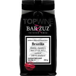 Barzzuz - Brazília, pražená káva - Santos, Aquarela, NY 2, natural, 250 g.jpg