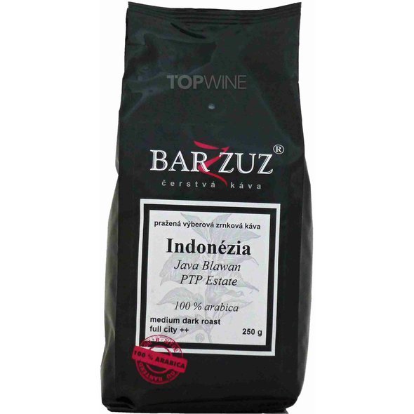 Barzzuz - Indonézia Java Blawan PTP Estate, arabica, 250 g.jpg