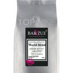 Barzzuz - World blend, pražená káva, 100  arabika, 1000 g.jpg