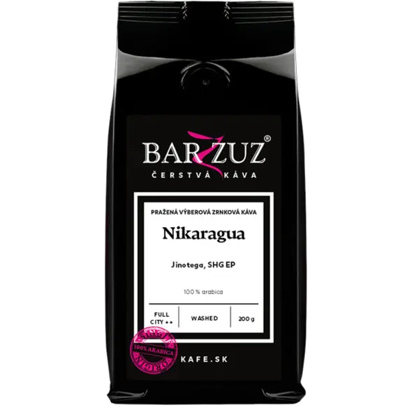 Nikaragua_prazena_zrnkova_kava_-_Jinotega_SHG_EP_prana_200_g