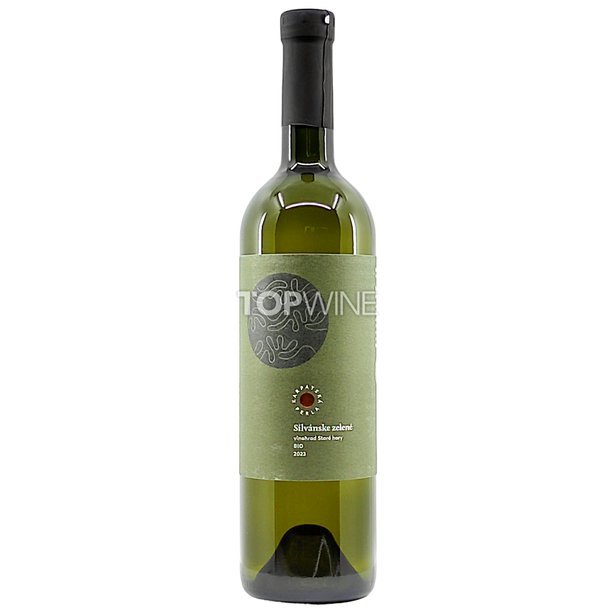 KARPATSKÁ PERLA Silvánske zelené BIO - Staré hory, r. 2023, D.S.C., akostné víno, suché, 0,75 l.jpg