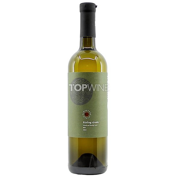 KP - KARPATSKÁ PERLA Rizling rýnsky BIO - Suchý vrch, r. 2023, D.S.C., akostné víno, suché, 0,75 l.jpg