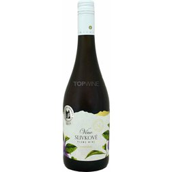Miluron Slivkové víno, značkové ovocné víno, sladké, 0,75 l.jpg