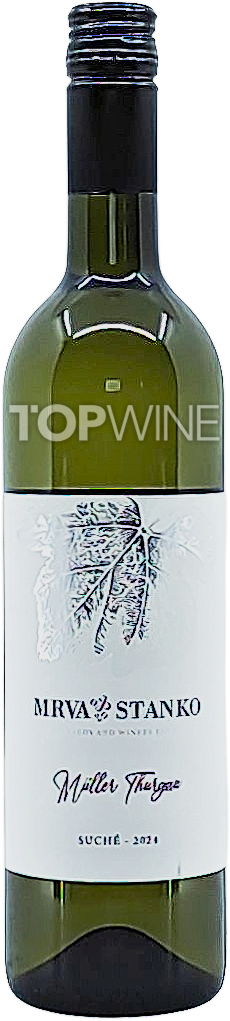 Müller Thurgau - Mojmírovce 2024, CHOP, suché, 0,75 l Mrva & Stanko