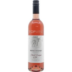 Cabernet Sauvignon rosé - Jasová 2022, akostné víno, polosuché, 0,75 l Mrva & Stanko