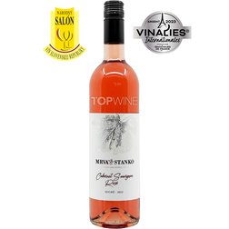 Cabernet Sauvignon rosé - Vinodol 2022, akostné víno, suché, 0,75 l Mrva & Stanko