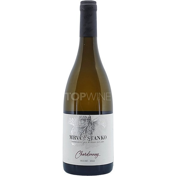 Mrva Stanko Chardonnay - Nitrianska VO, r. 2022, akostné víno, suché, 0,75 l.jpg