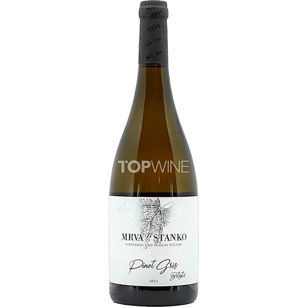 Mrva Stanko Pinot Gris Botrytis - Kamenný Most 2023, akostné víno, suché, 0,75 l.jpg