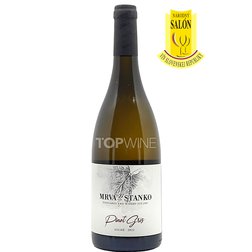 Pinot Gris (Rulandské šedé) - Čachtice 2022, akostné víno, suché, 0,75 l Mrva & Stanko