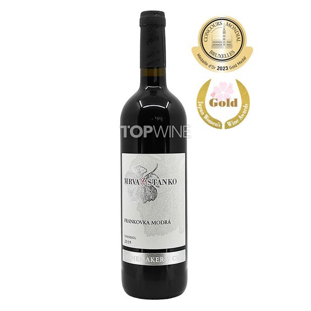 WMC- Frankovka modrá - Vinodol, r. 2019, akostné víno, suché, 0,75 l 1.jpg