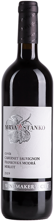 Winemaker's Cuvée Cabernet Sauvignon / Frankovka modrá / Merlot 2019, suché, 0,75 l Mrva & Stanko