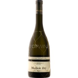 Muškát žltý, r. 2022, výber z hrozna, polosladké, Special collection, 0,75 l OSTROŽOVIČ