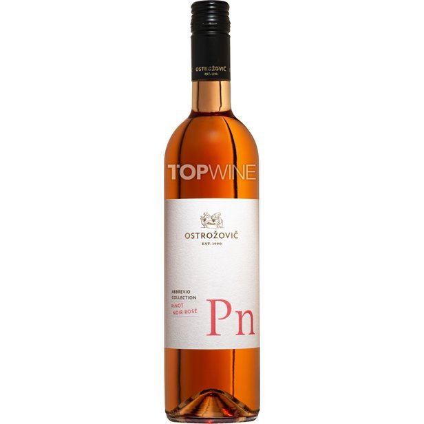 OSTROŽOVIČ - Pinot noir rosé, r. 2023, polosladké, Abbrevio, 0,75 l.jpg