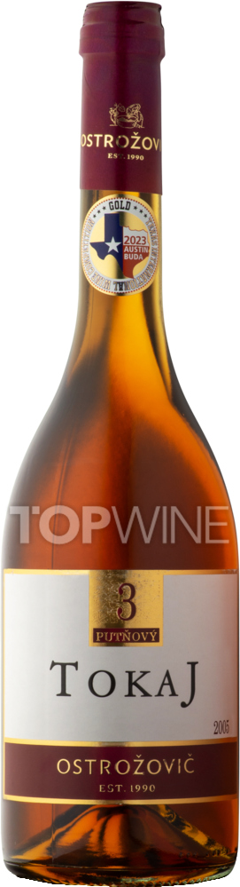 Tokajský výber 3  putňový, r. 2005,  0,5 l OSTROŽOVIČ