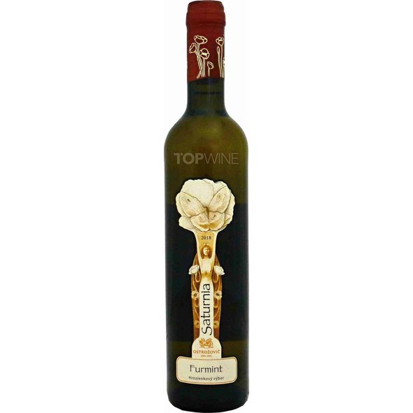Ostrožovič Furmint Saturnia 2018, hrozienkový výber, sladké, 0,5 l.jpg