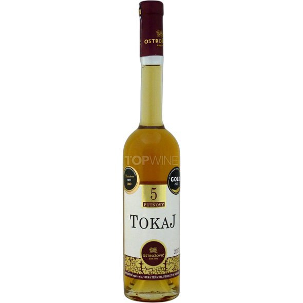 Ostrožovič Tokajský výber 5 putňový, r. 2007, sladké, 0,375 l 1.jpg