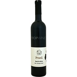 Víno z čiernych ríbezlí - Special edition, značkové ovocné víno, 0,75 l PEREG