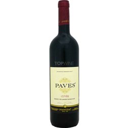 Paves červený 2018, akostné víno, suché, 0,75 l Pavelka