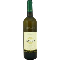 Paves biely 2017, akostné víno, suché, 0,75 l Pavelka