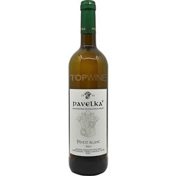 Pinot blanc 2021, výber z hrozna, suché, 0,75 l Pavelka