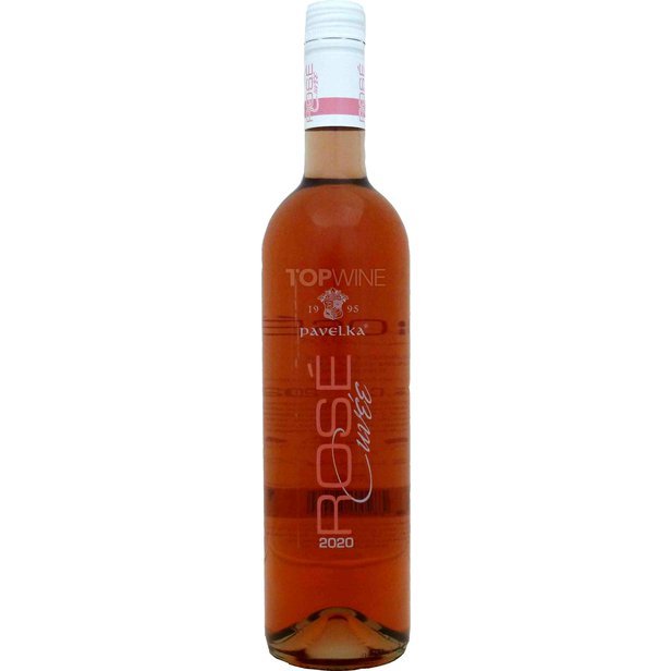 Pavelka a syn Rosé cuvée 2020, D.S.C., akostné víno, suché, 0,75 l.jpg