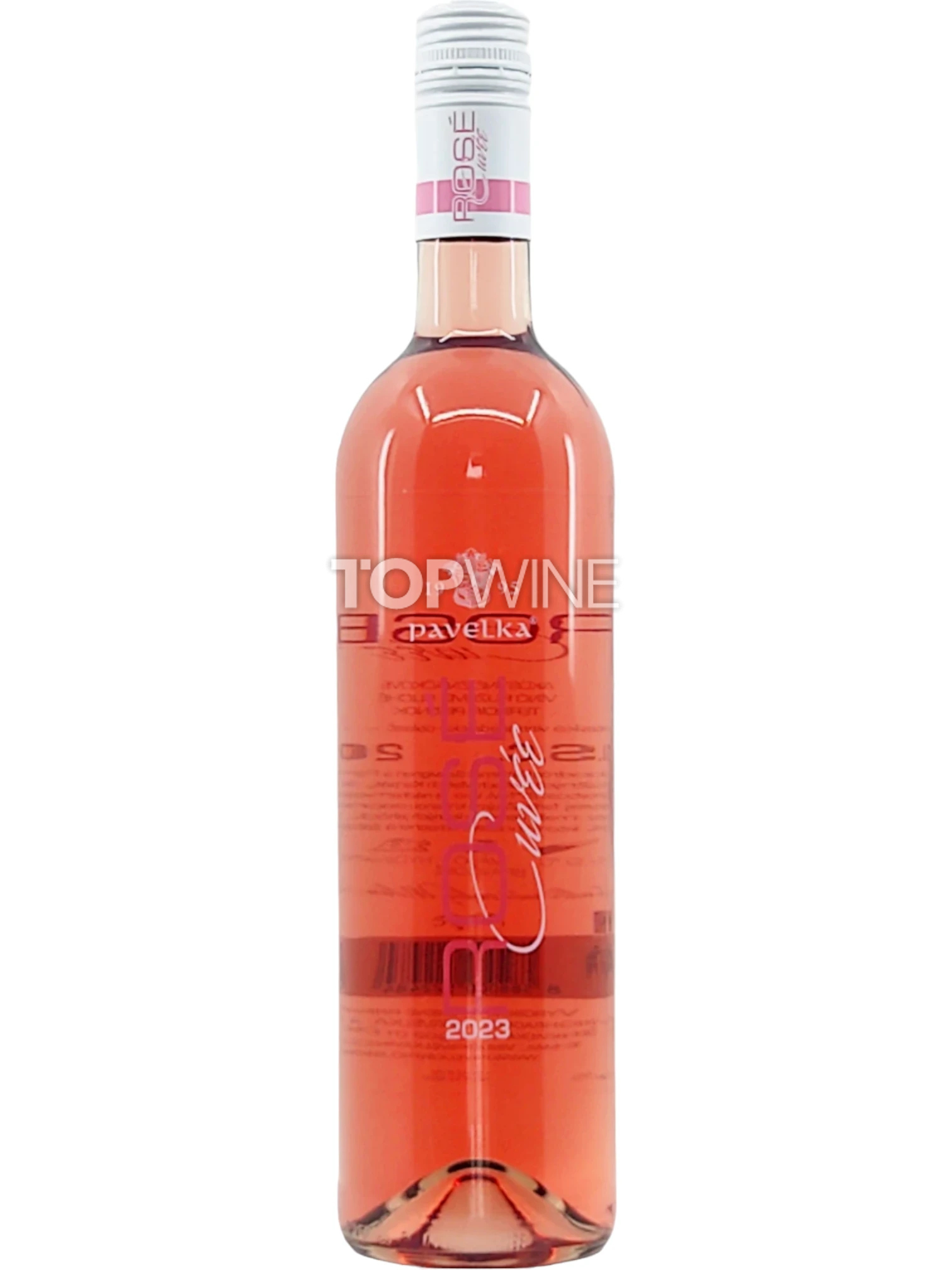 Rosé Cuvée, r. 2023, akostné víno, suché, 0,75 l Pavelka