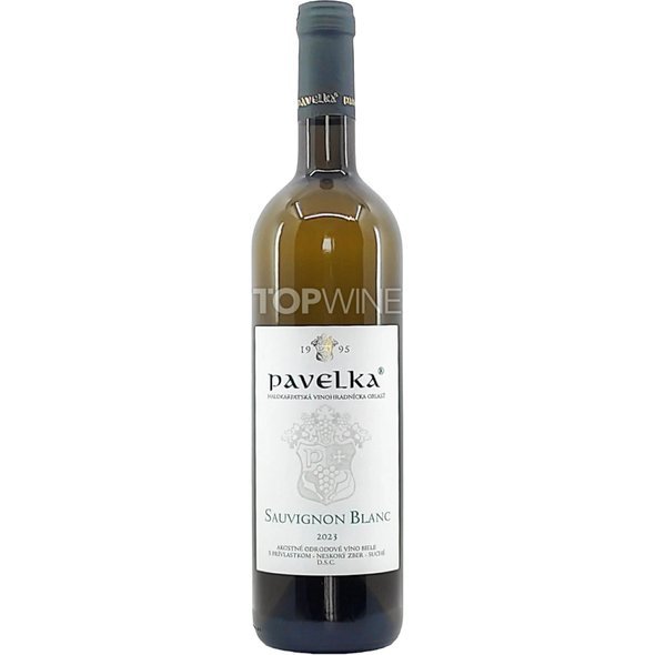 Pavelka a syn Sauvignon blanc 2023, neskorý zber, suché, 0,75 l.jpg
