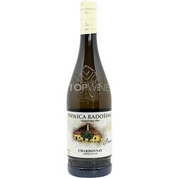 Chardonnay barrique PRÉMIUM, r. 2021, D.S.C., výber z hrozna, suché, 0,75 l Pivnica Radošina