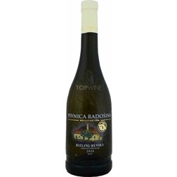 Rizling rýnsky, r. 2020, D.S.C., akostné víno, suché, 0,75 l Pivnica Radošina