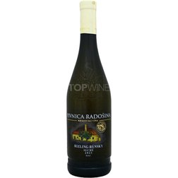 Rizling rýnsky, r. 2021, D.S.C., akostné víno, suché, 0,75 l Pivnica Radošina