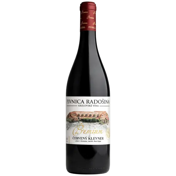 Pivnica_Radosina_Cerveny_Klevner_BARRIQUE_2021__PREMIUM_vyber_z_hrozna_suche_075_l