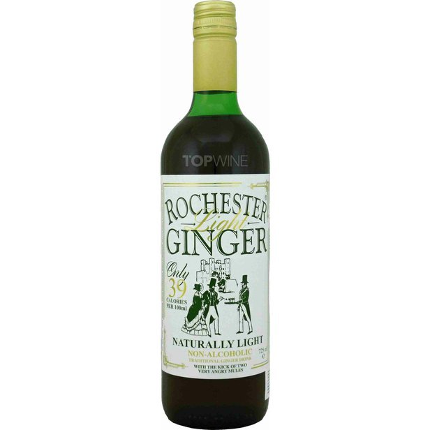 Rochester naturally light Ginger - nealkokoholický zázvorový nápoj, 0,725 l.jpg