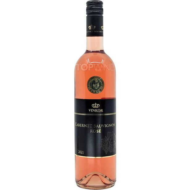 VINKOR Cebernet Sauvignon rosé 2021, akostné víno, suché, 0,75 l.jpg